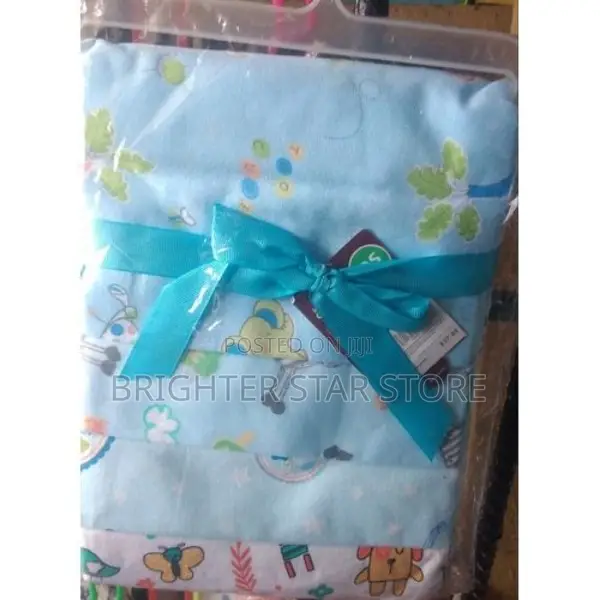 4 in One Pack Baby Flannel Blanket