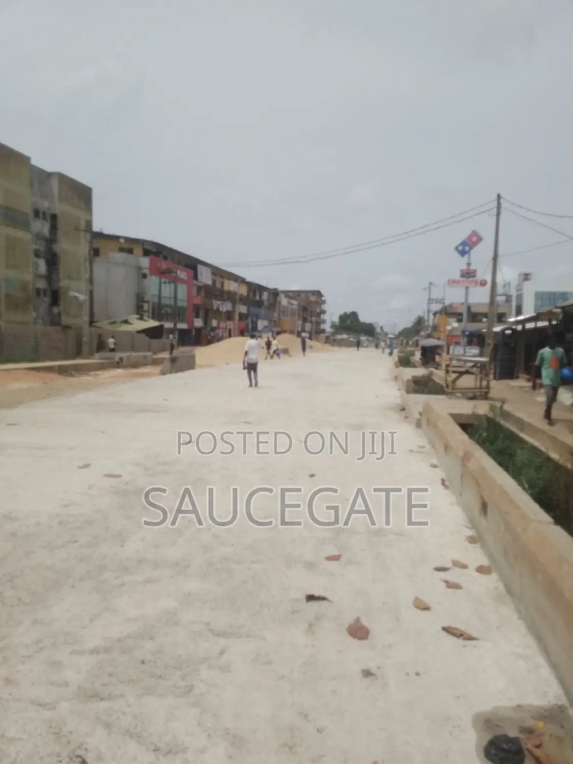Two Plots for Sale Facing the Road With C of O Commercial
