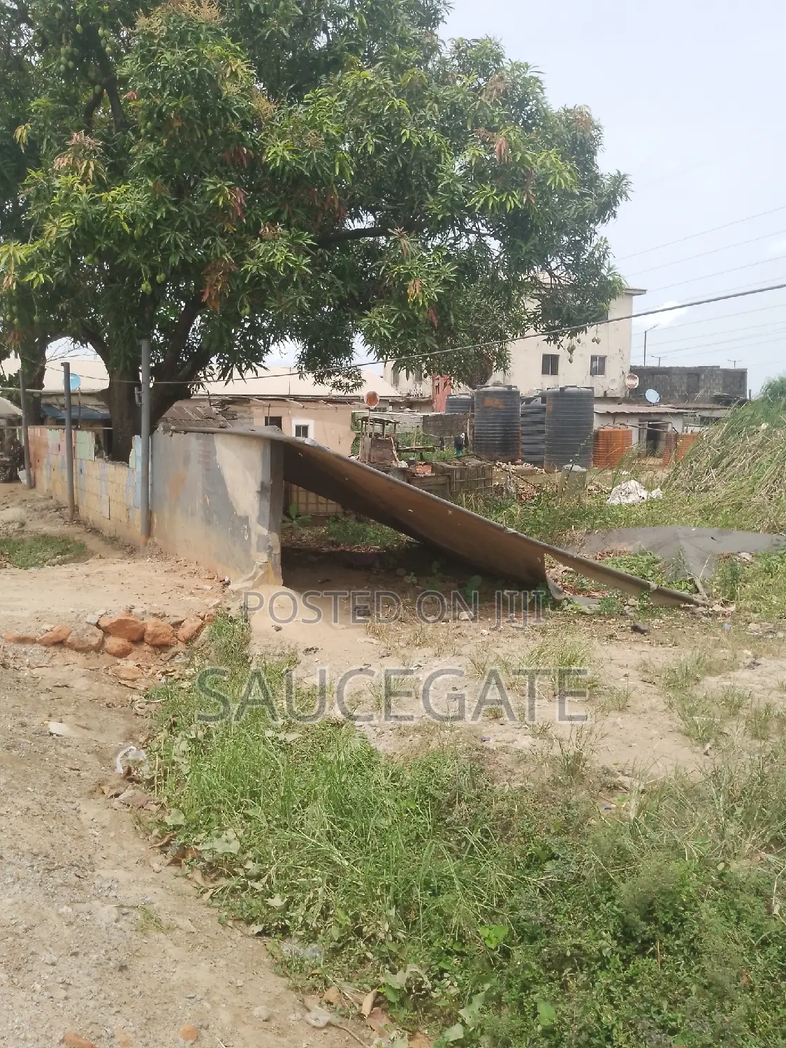 Two Plots for Sale Facing the Road With C of O Commercial