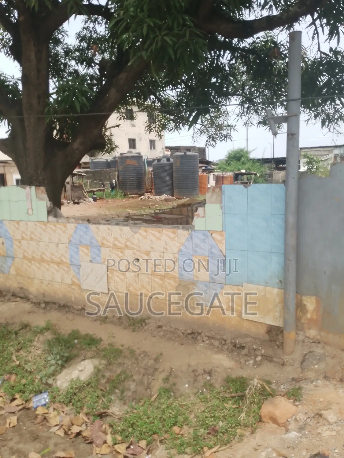 Two Plots for Sale Facing the Road With C of O Commercial