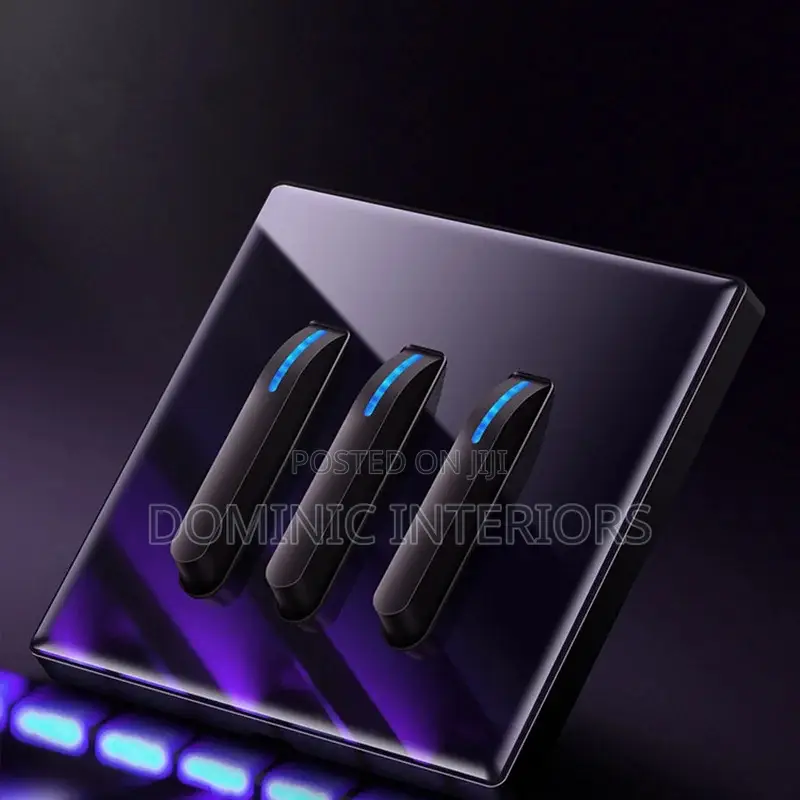 Glass Steel Piano Key Design Switches