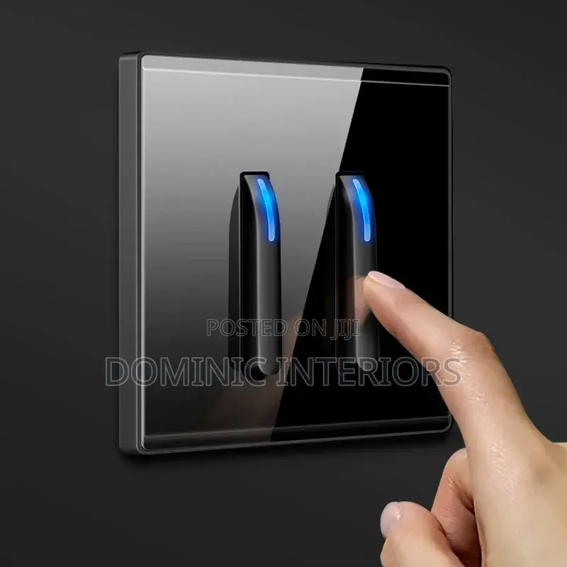 Glass Steel Piano Key Design Switches