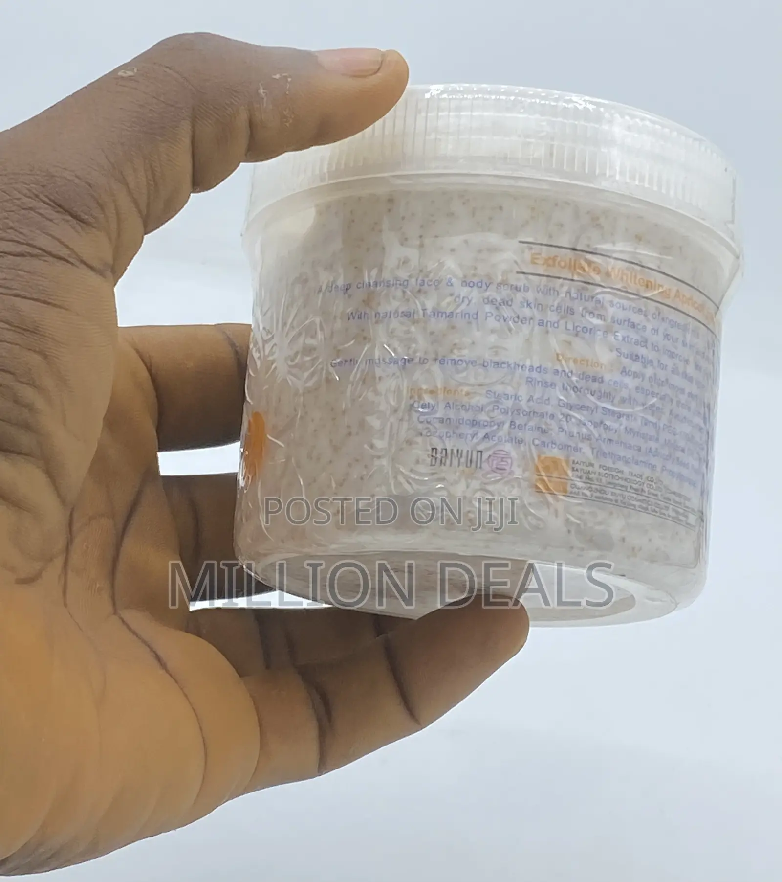 Exfoliate Whitening Apricot Face N Body Scrub