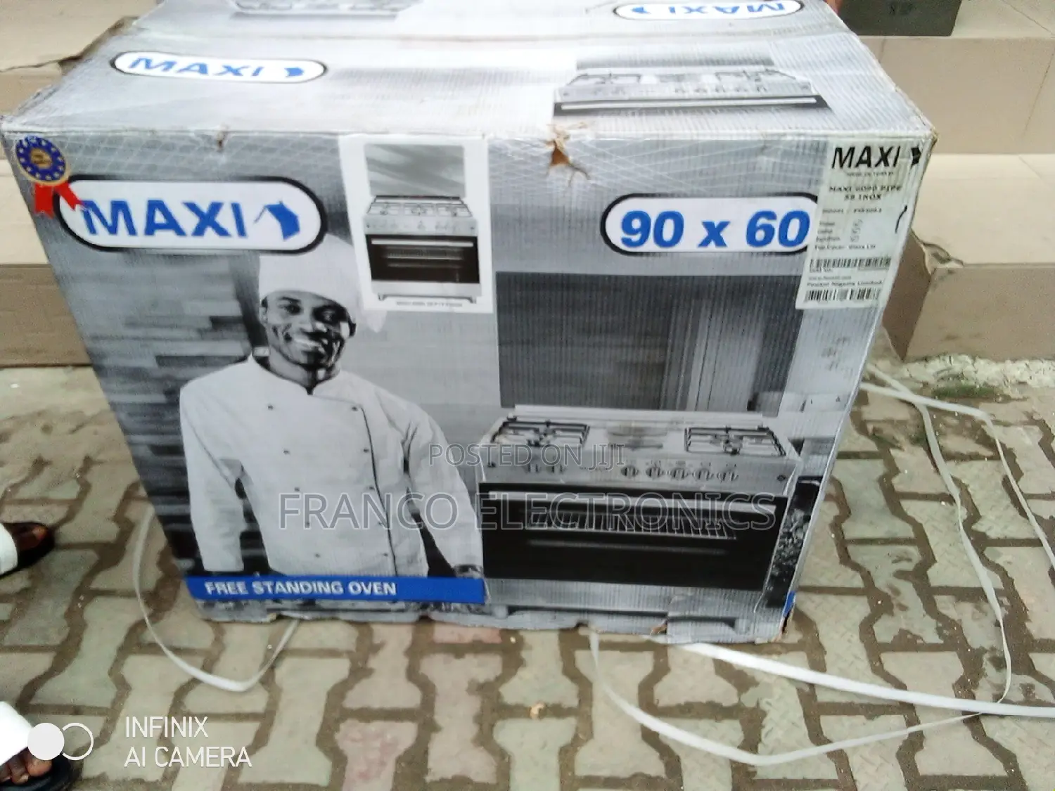 Maxi 5 Burners 90x60 All Gas