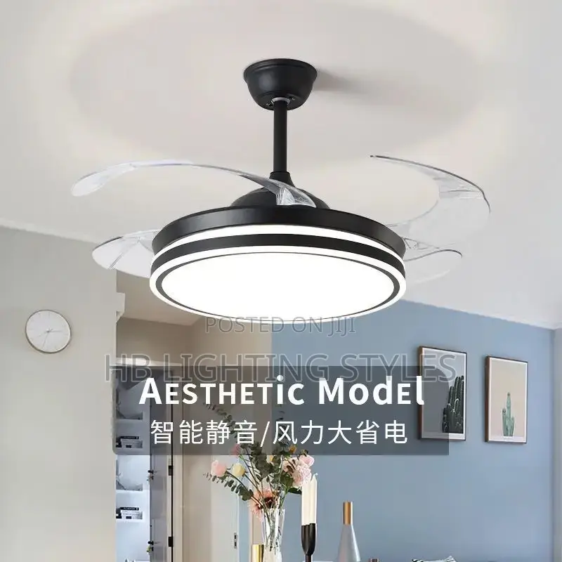 Invisible Fan Lamp Ultra-Thin Fan-Style Ceiling Lamp