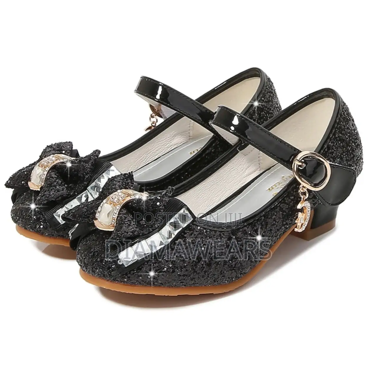 Black Children Dress Shoe