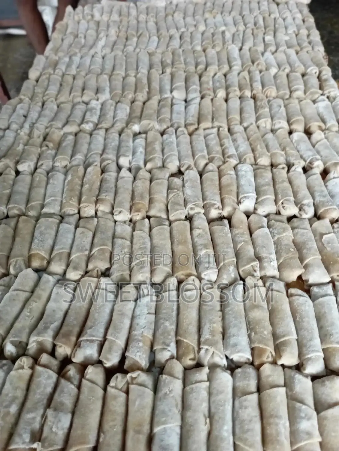 Freshly Made Spring Roll and Samosa