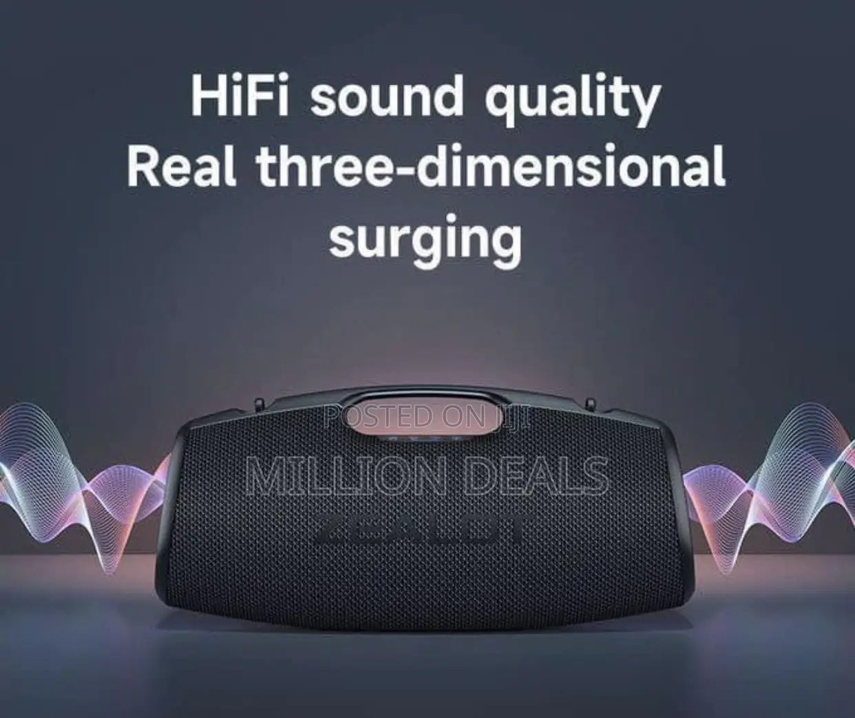 Zealot S78 Bluetooth Wireless Speaker With RGB Light