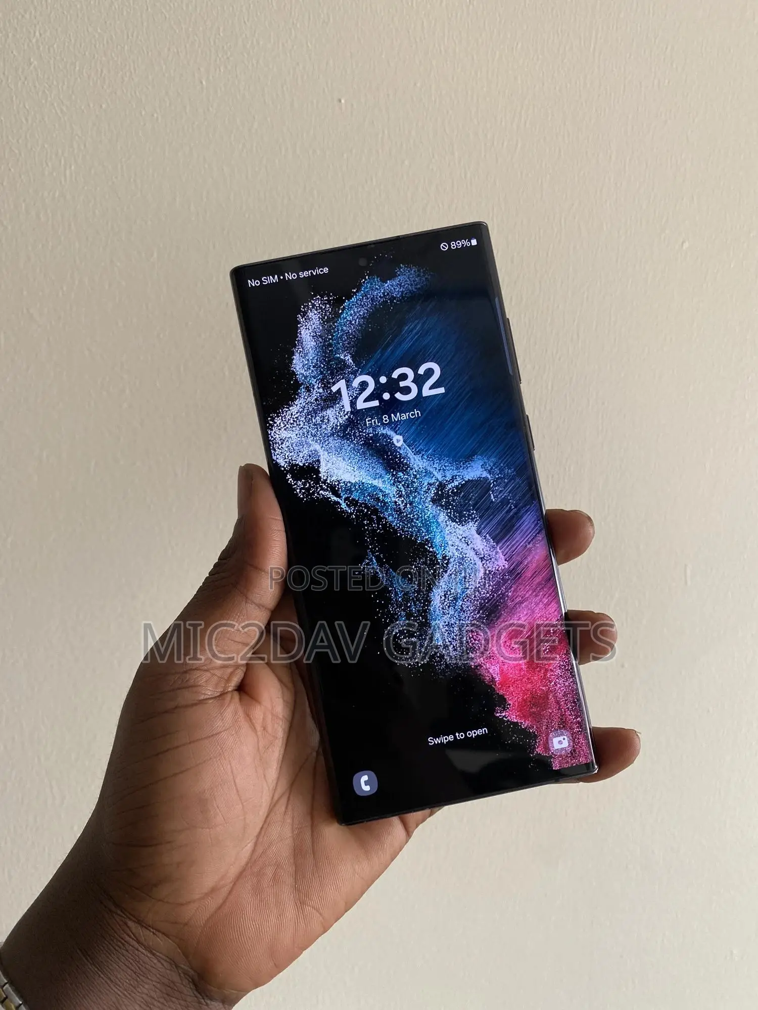 Samsung Galaxy S22 Ultra 256 GB Black