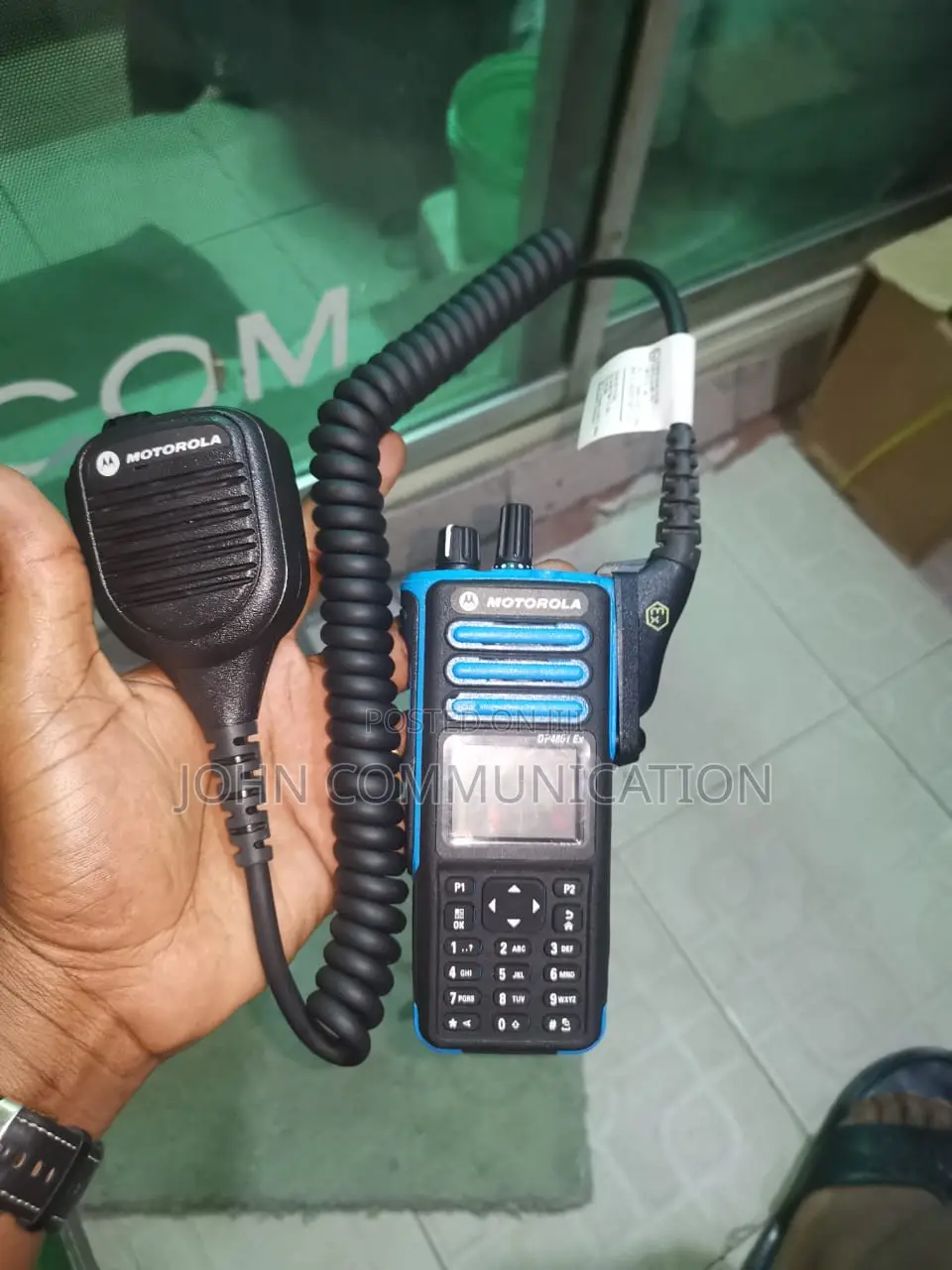 Motorola Dp 4801EX VHF Digital Walkie-Talkie Radio