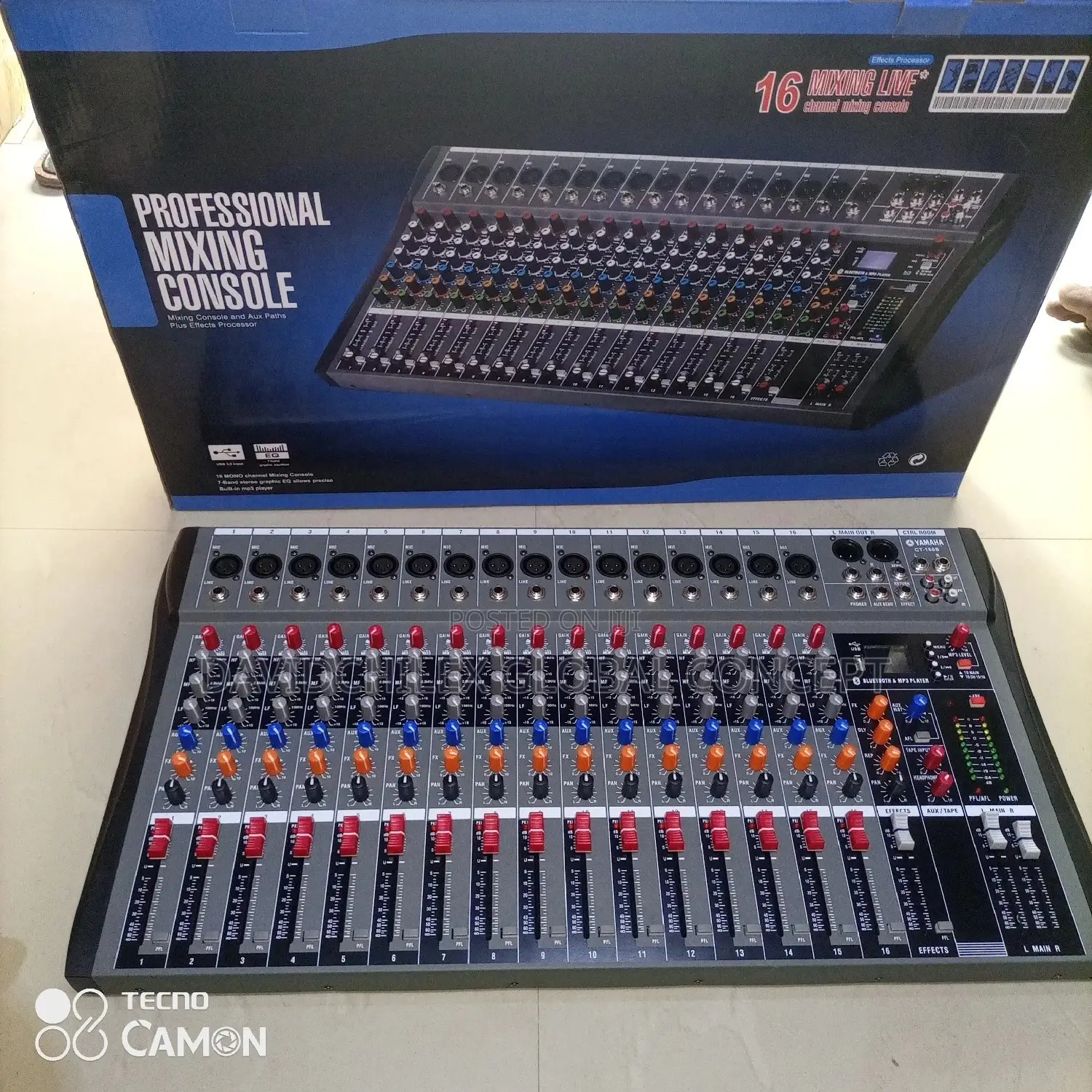 Yamaha Ct-160s Flat Mixer