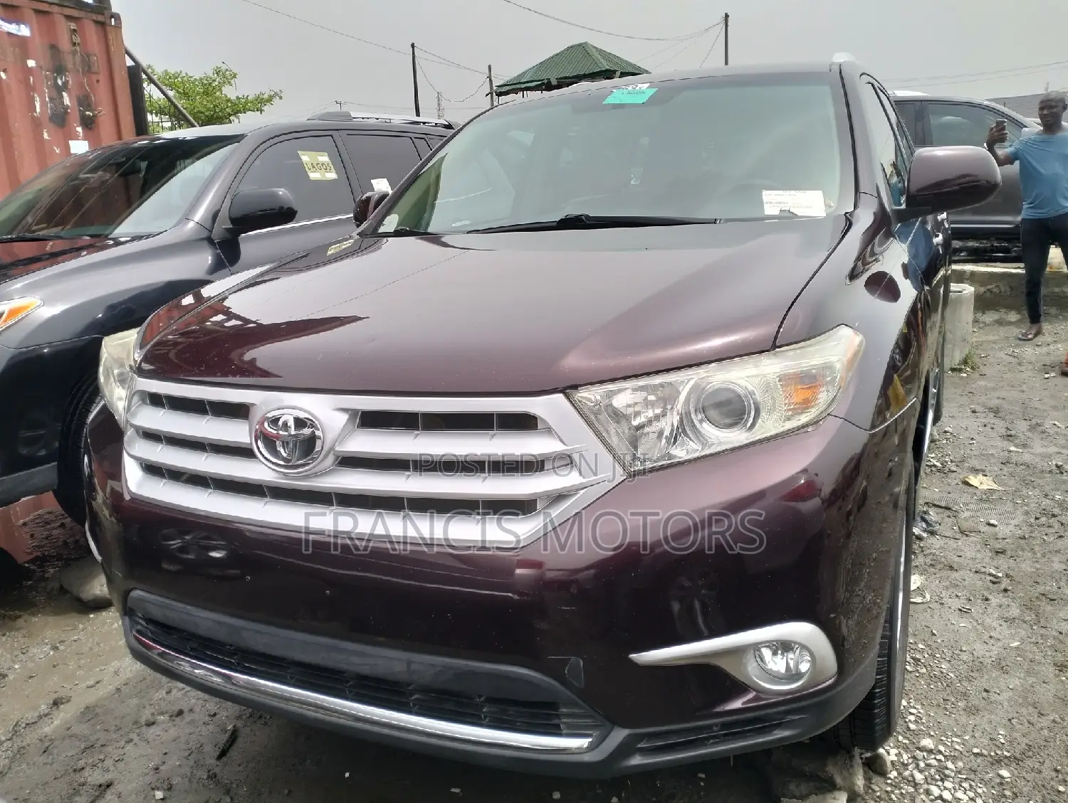 Toyota Highlander Limited 3.5l 4WD 2013 Red