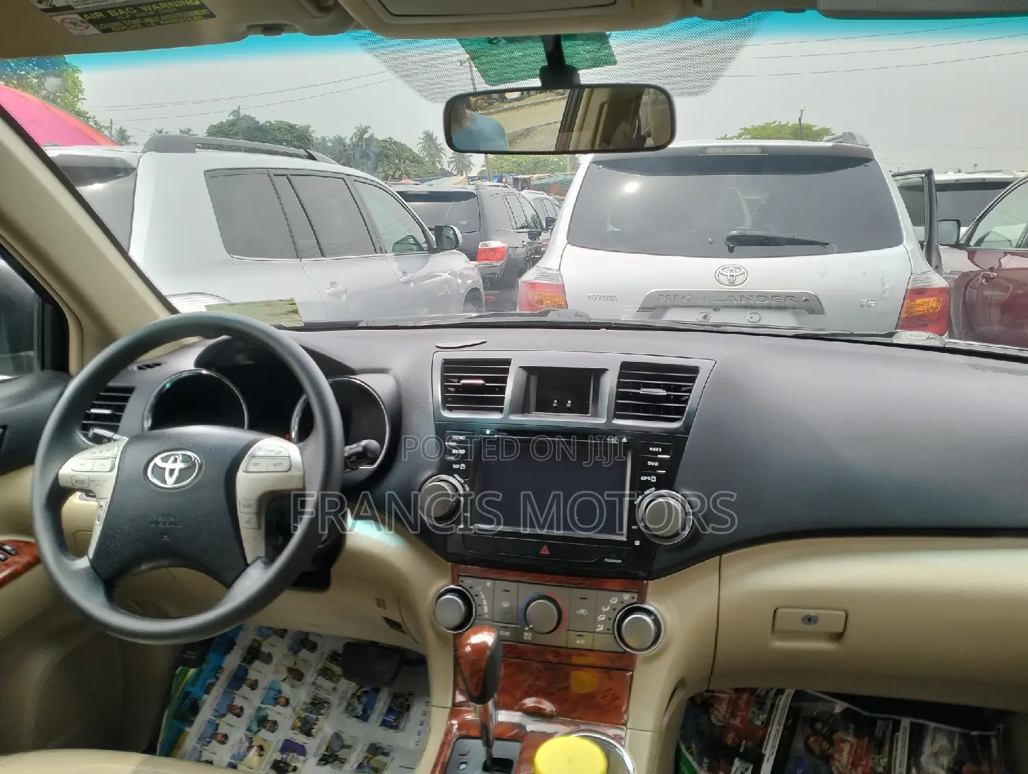 Toyota Highlander Limited 3.5l 4WD 2013 Red