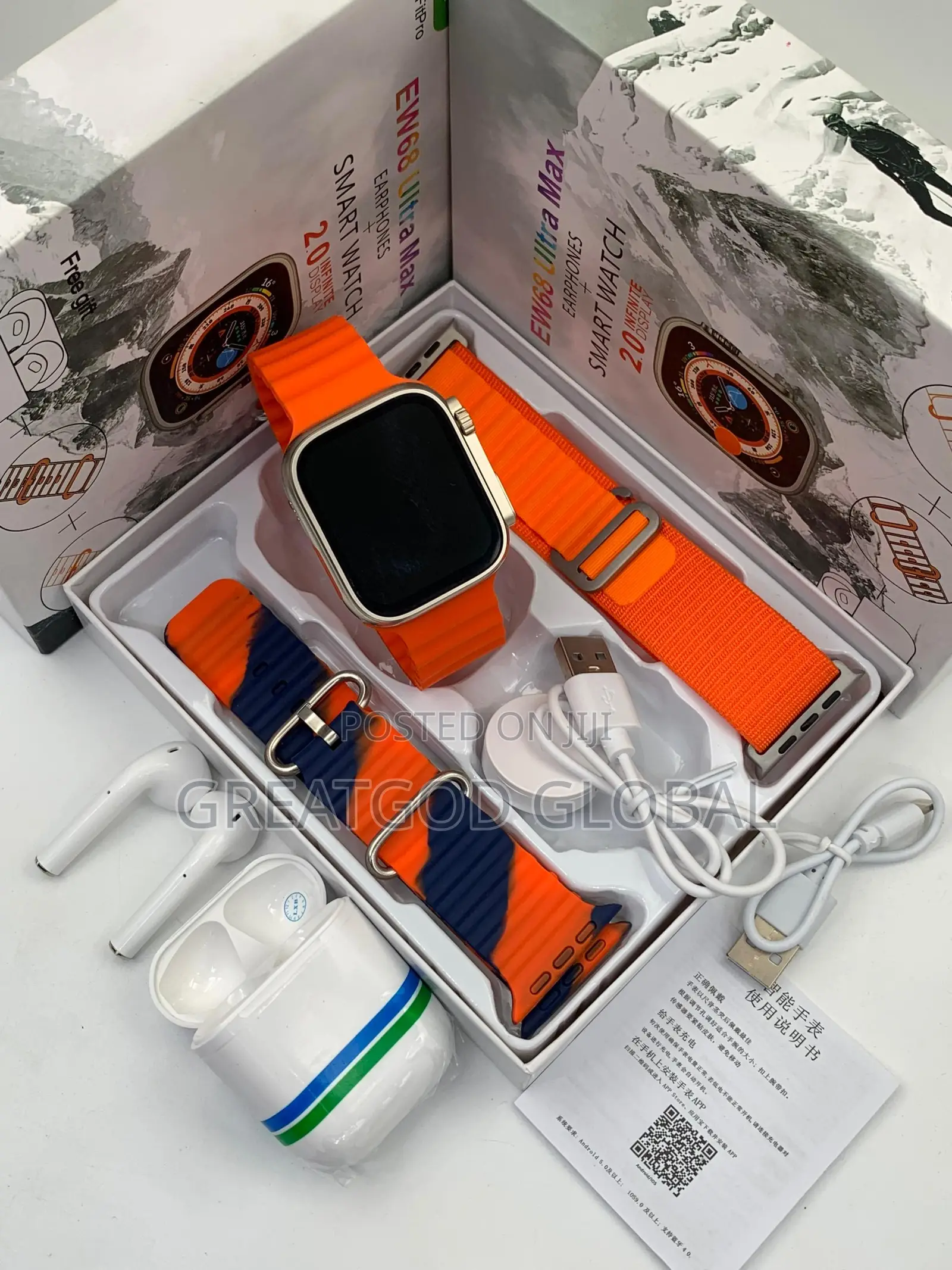 *Ew68 Ultra Max Smartwatch*