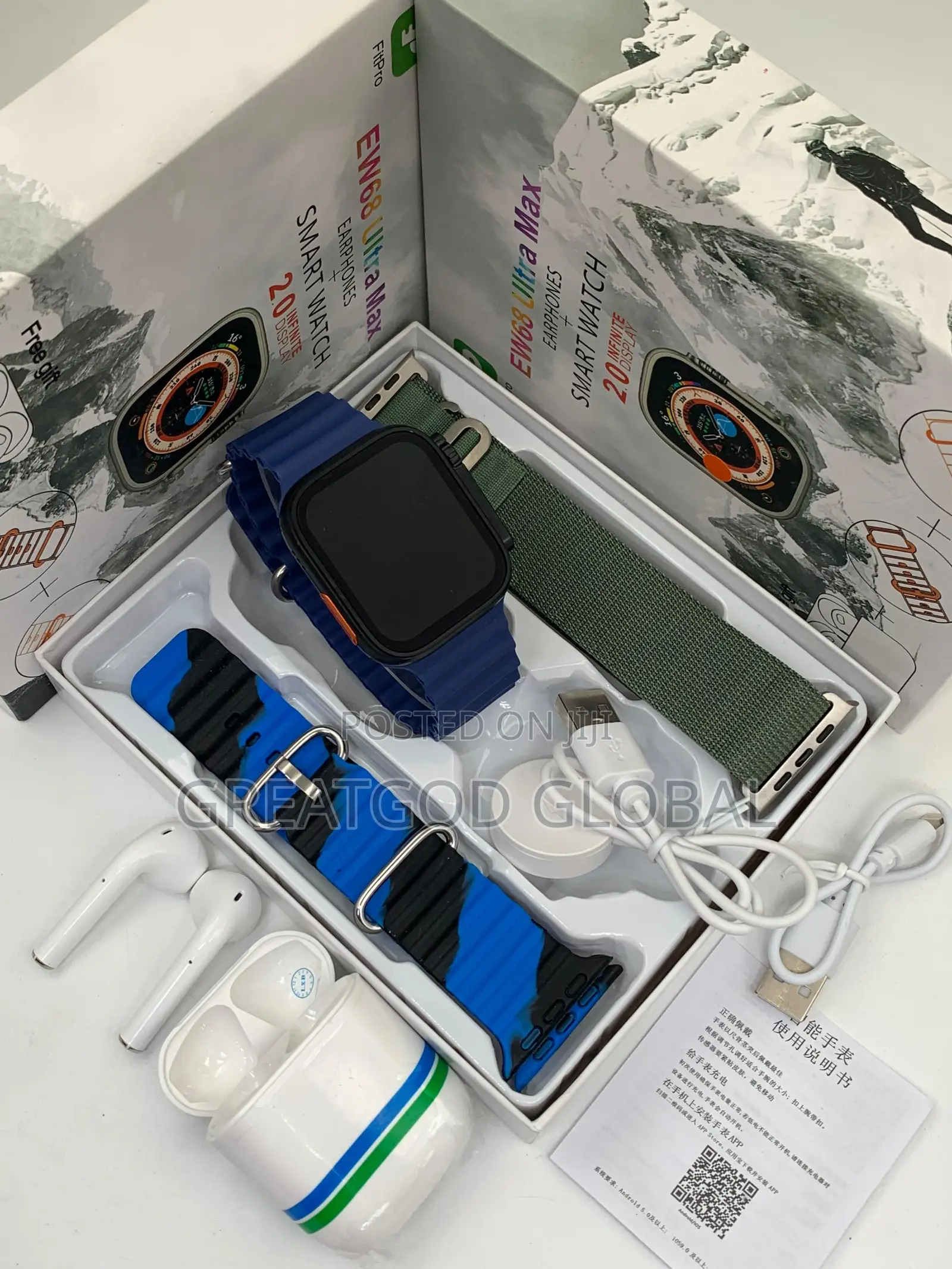 *Ew68 Ultra Max Smartwatch*