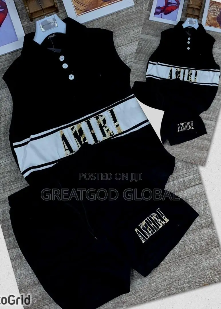 Amiri Designer UP and Down Wears. Armless