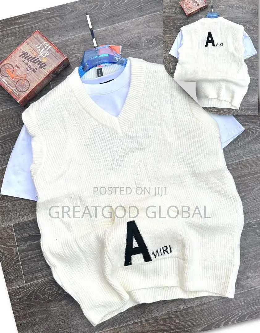 AMIRI Men Wears Cardigan, Top, Shirt