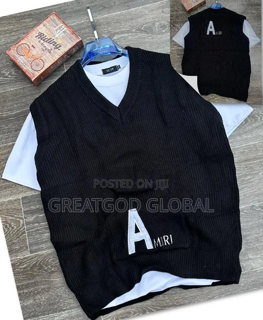 AMIRI Men Wears Cardigan, Top, Shirt