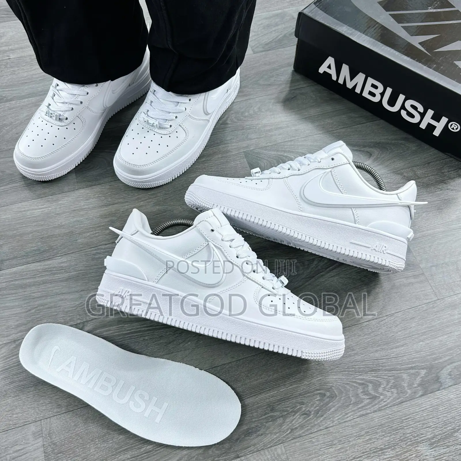 New Nike Air Force 1 Low Sp Ambush Snickers*
