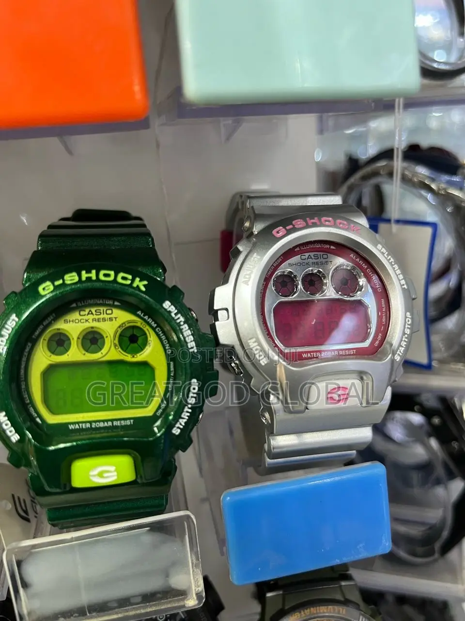 Three 3 Eyed-Face Quality G-Shock Wristwatch