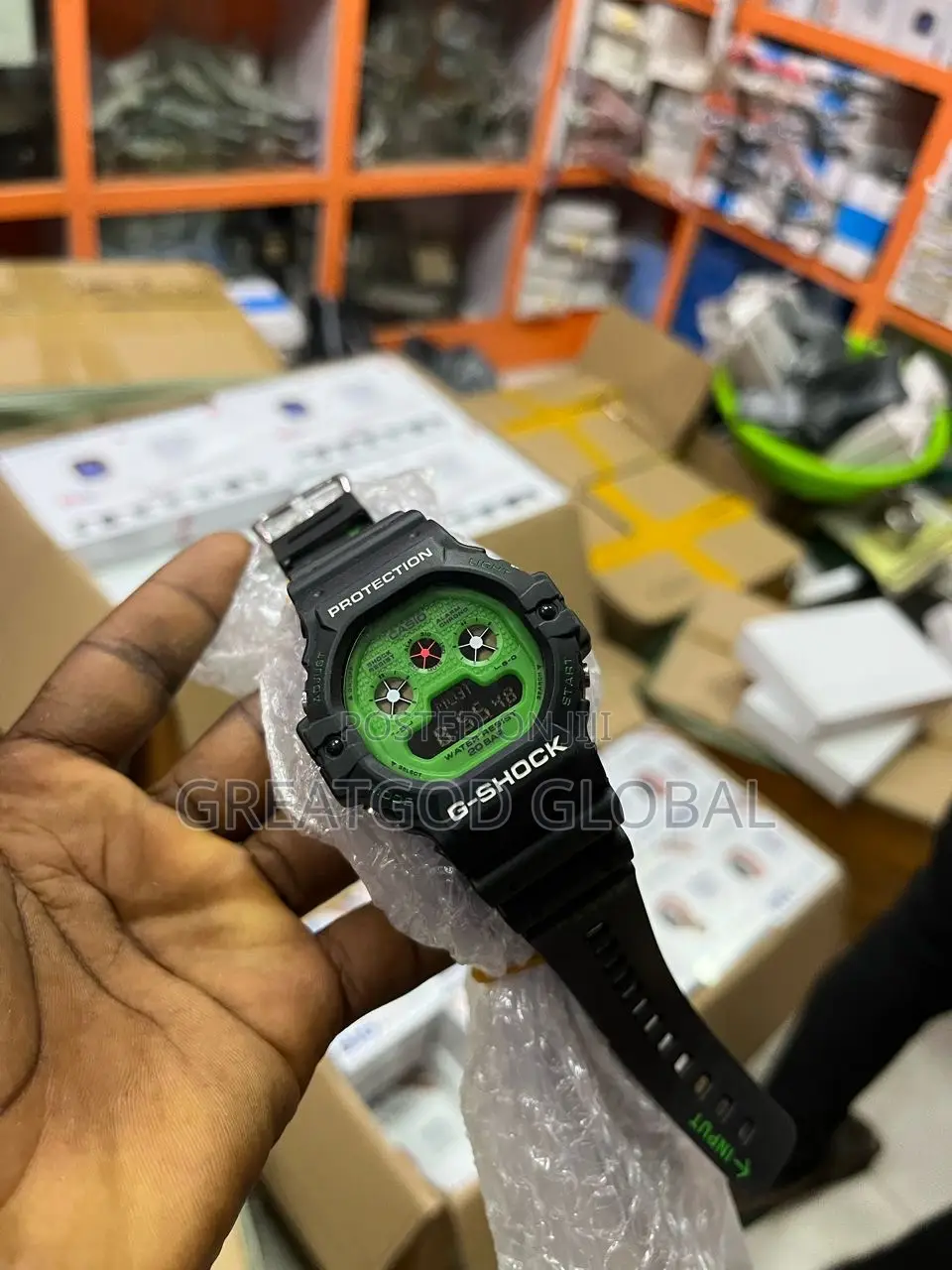 Three 3 Eyed-Face Quality G-Shock Wristwatch