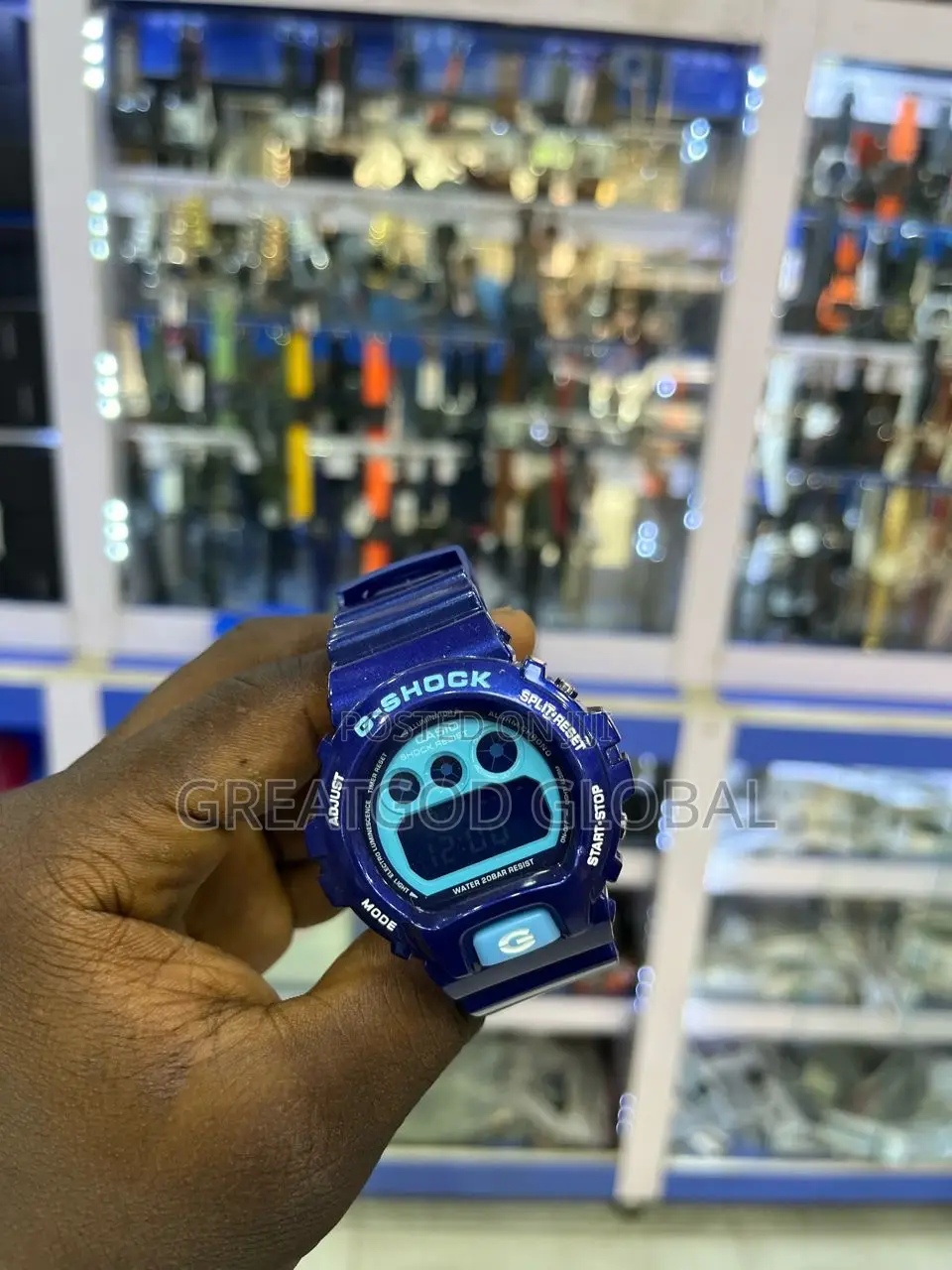 Three 3 Eyed-Face Quality G-Shock Wristwatch