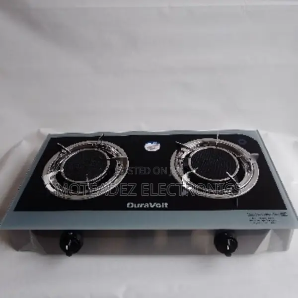 Duravolt 2 Face Glass Table Top Infrared Gas Burner/Cooker