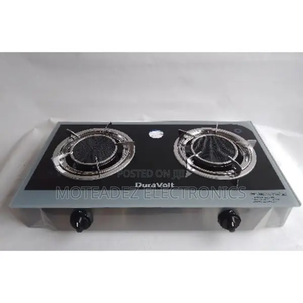 Duravolt 2 Face Glass Table Top Infrared Gas Burner/Cooker