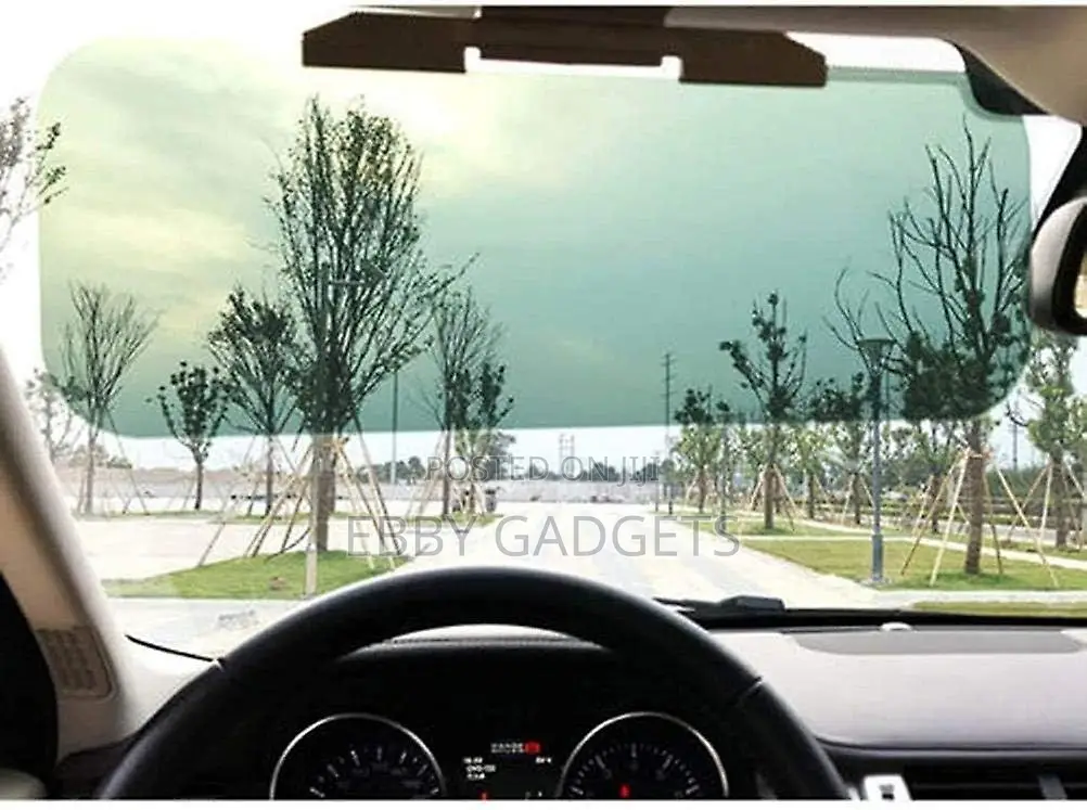 Car Sun Visor, 2 in 1 Antiwear Anti Glare Visor HD Car