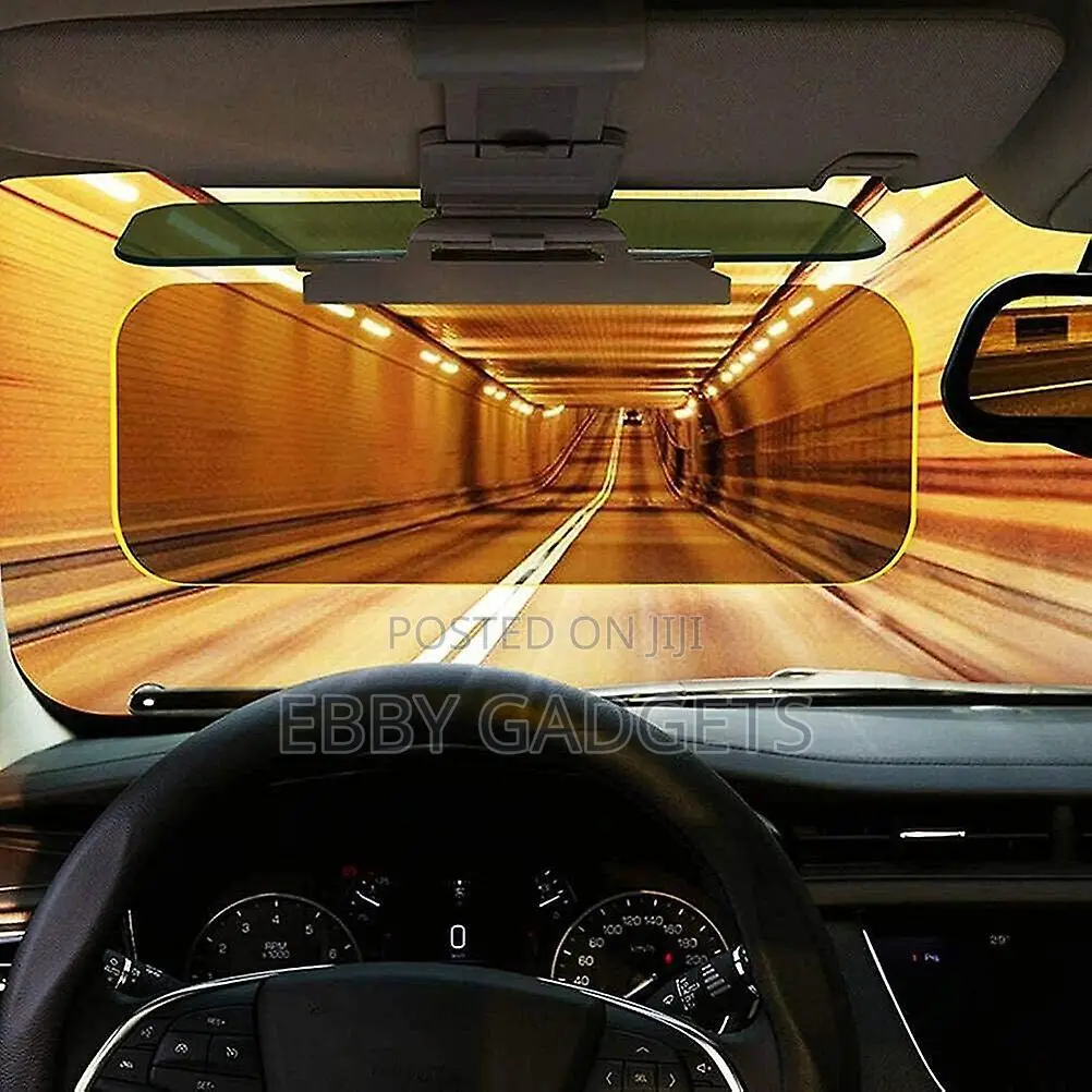 Car Sun Visor, 2 in 1 Antiwear Anti Glare Visor HD Car