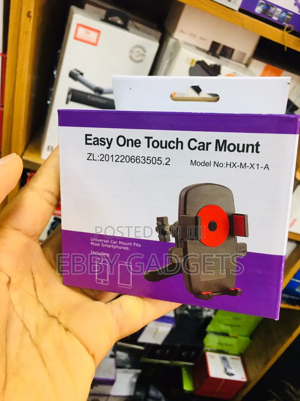 Easy One Touch Car Mount for Vent