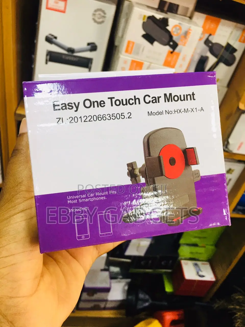 Easy One Touch Car Mount for Vent