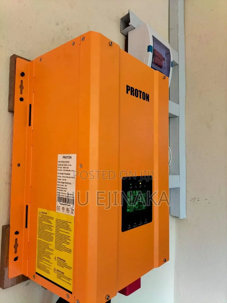 Proton 5kw 24vdc 230vac 50hz/60hz 60a 120a-MPPT LCD Hybrid