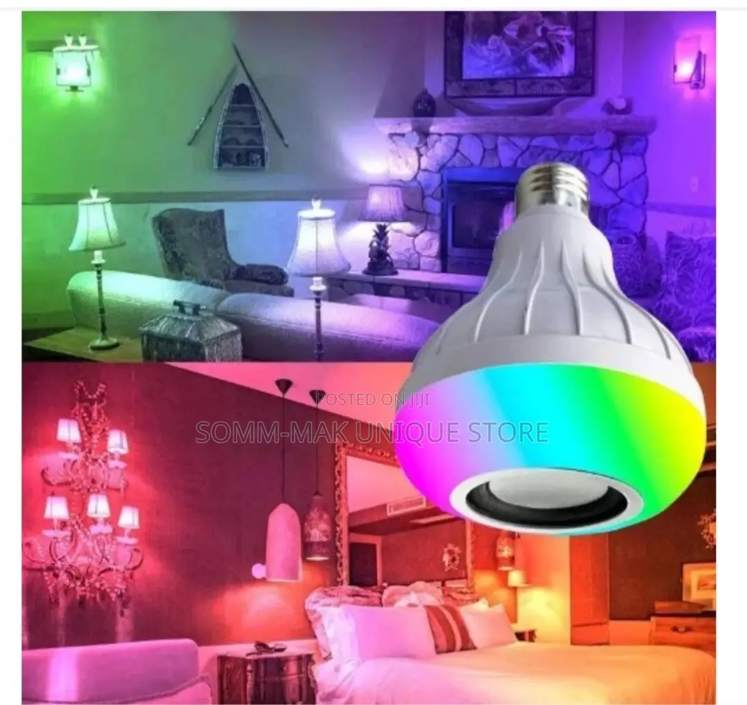 Smart Led Music Bulb - Screw Type With 16 Colours- 50W