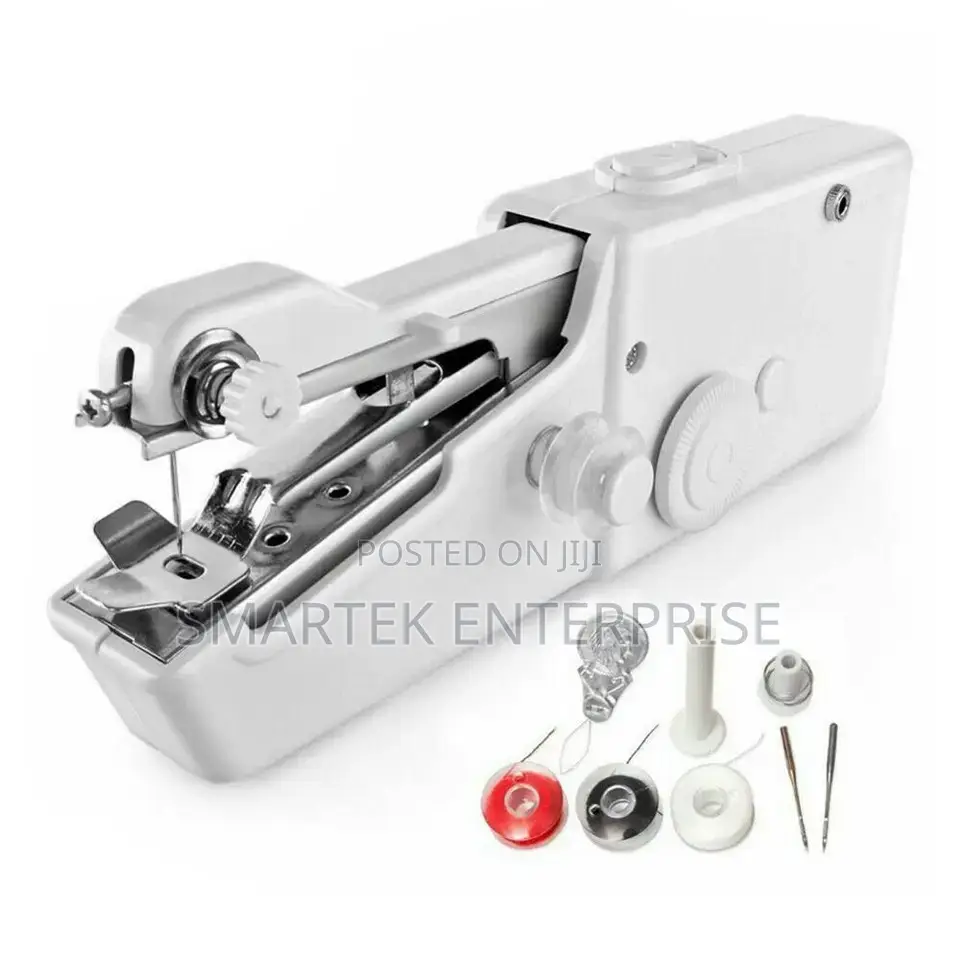 Portable Handheld Sewing Machine Mini Stitch Sew Needle
