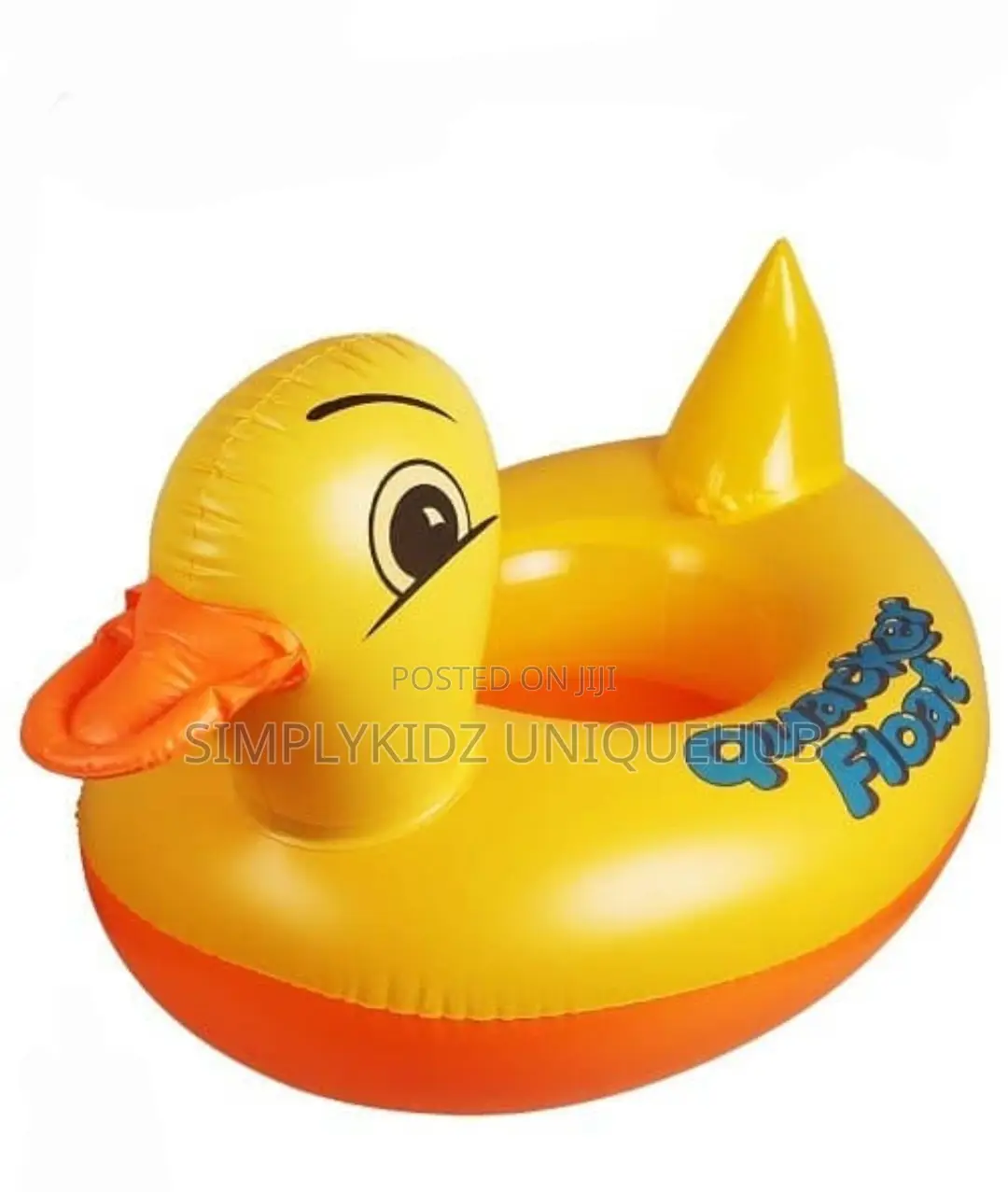 Inflatable Duck Floater - Yellow