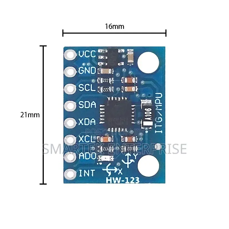 PCS GY-521 MPU-6050 MPU6050 Module 3 Axis Analog Gyro