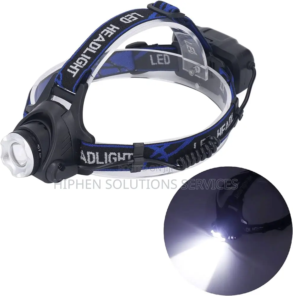 Strong Light T6 Induction Headlamp Dimming Zoom Long Shot