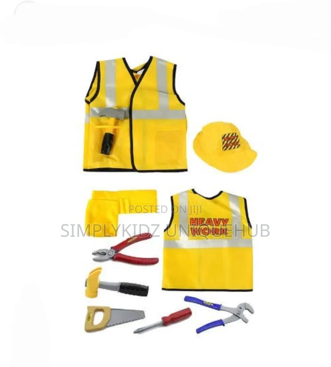 Kids Construction Engineer Costume