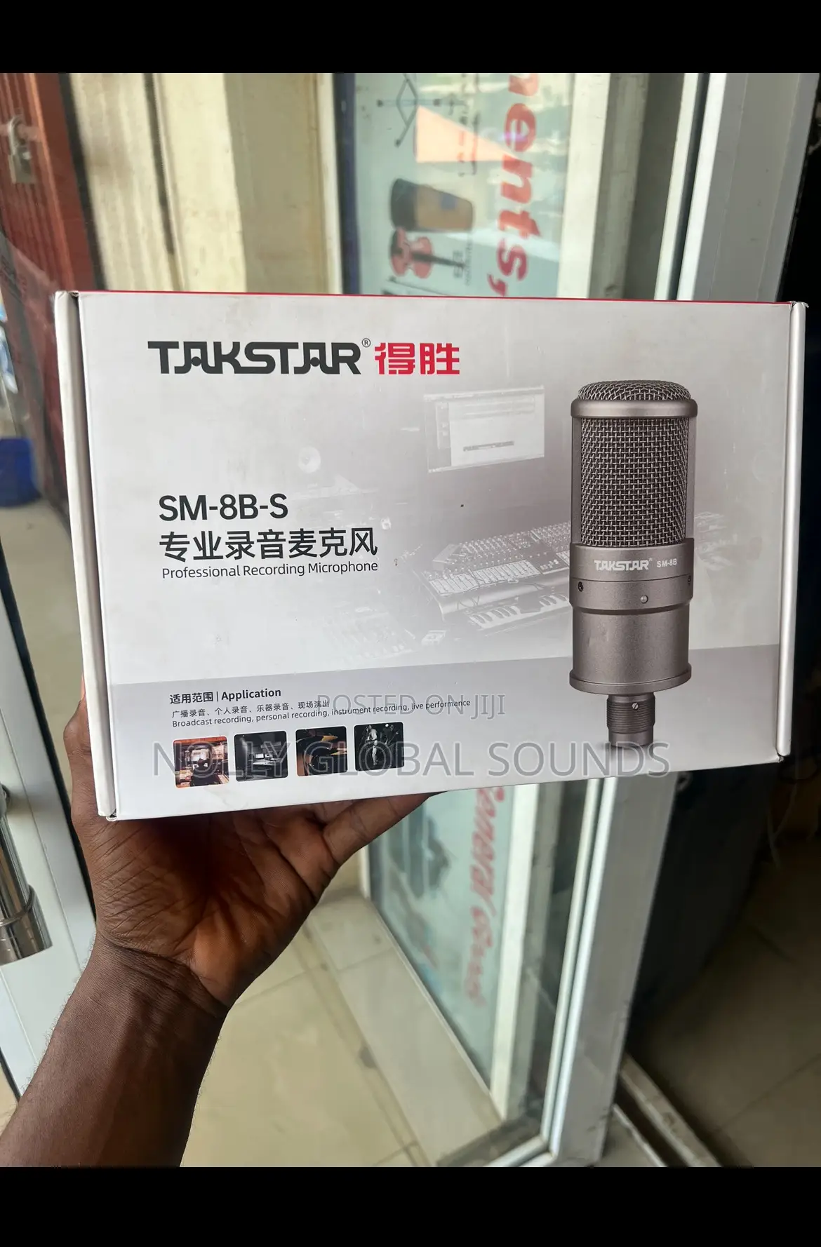 Takstar SM-8B Microphone Recording Wired Cardioid Condenser