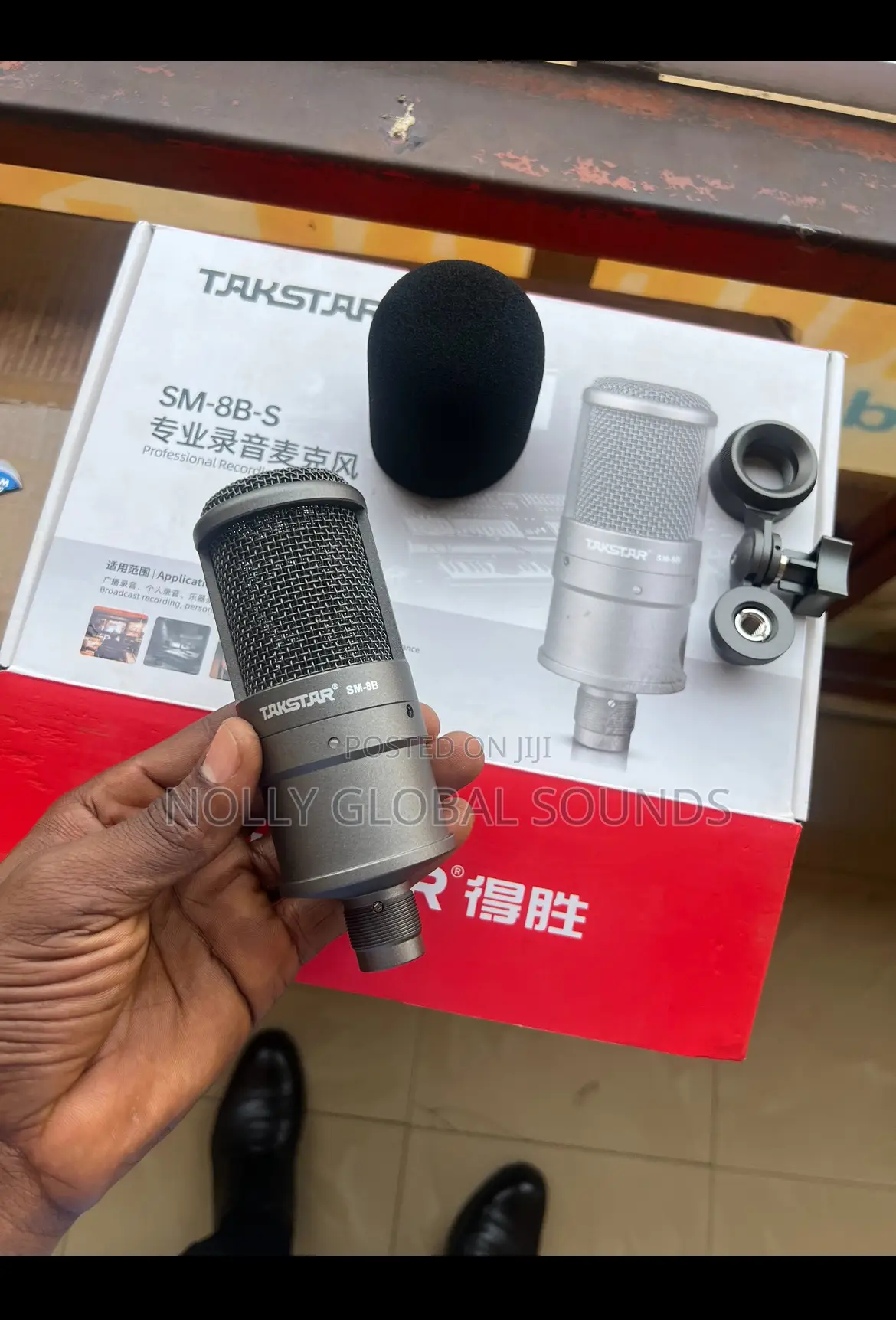 Takstar SM-8B Microphone Recording Wired Cardioid Condenser