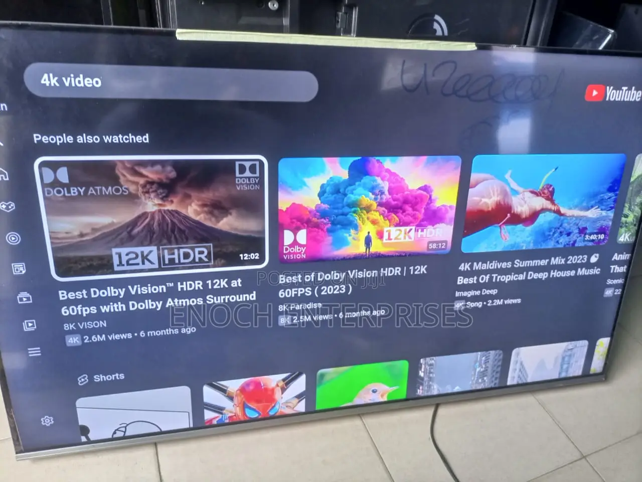Hisense 55 Inches UK Used Smart UHD TV