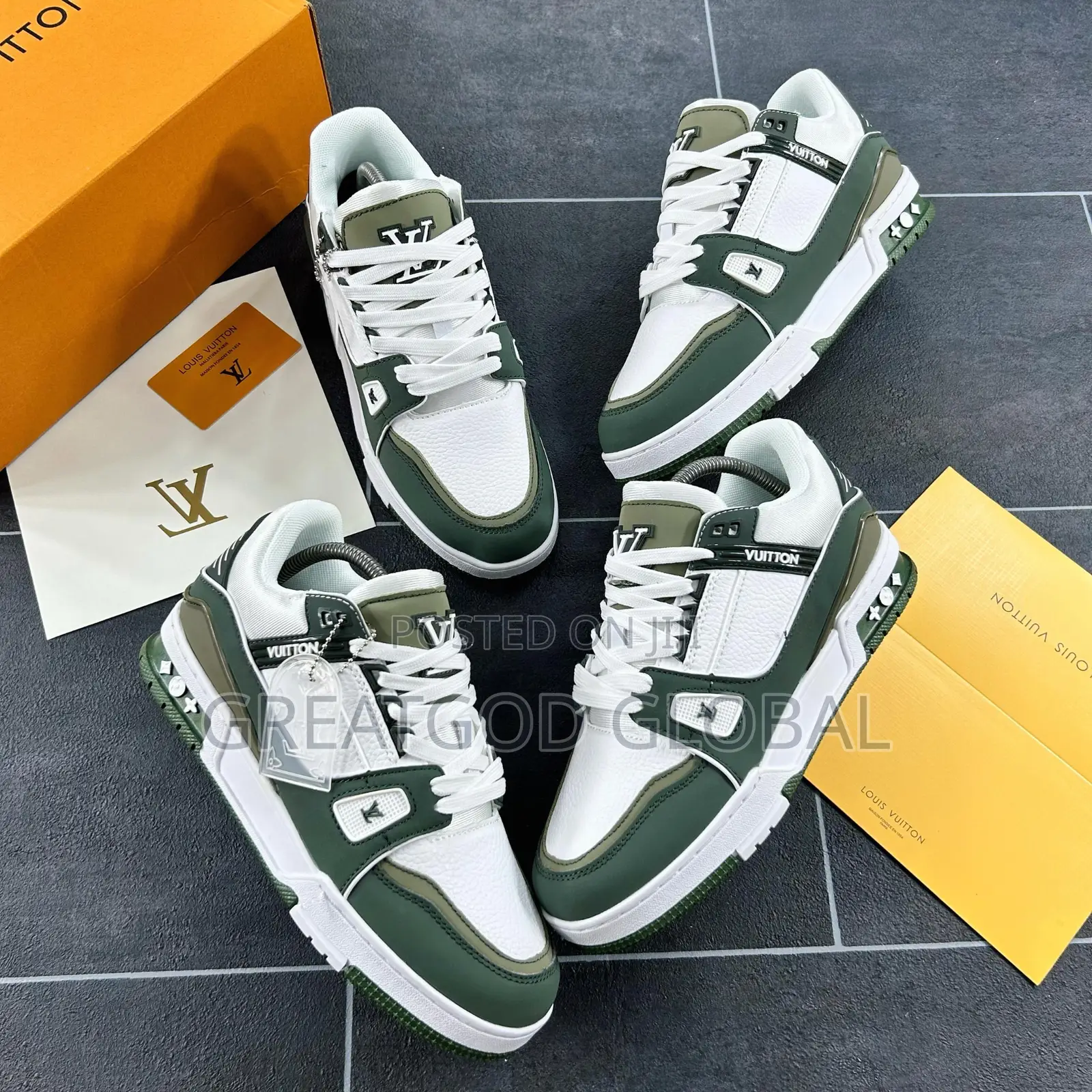 New Louis Vuitton Monogram Trainer SNKS