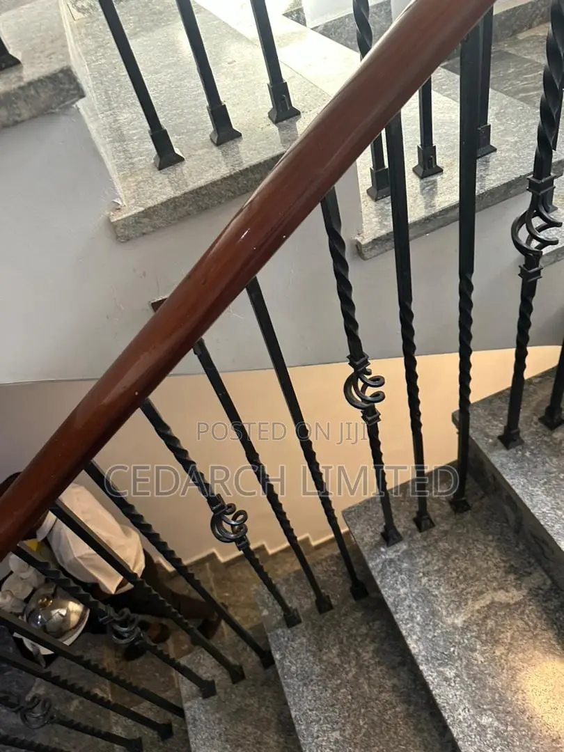 Modern Wrought-Iron Design Handrails
