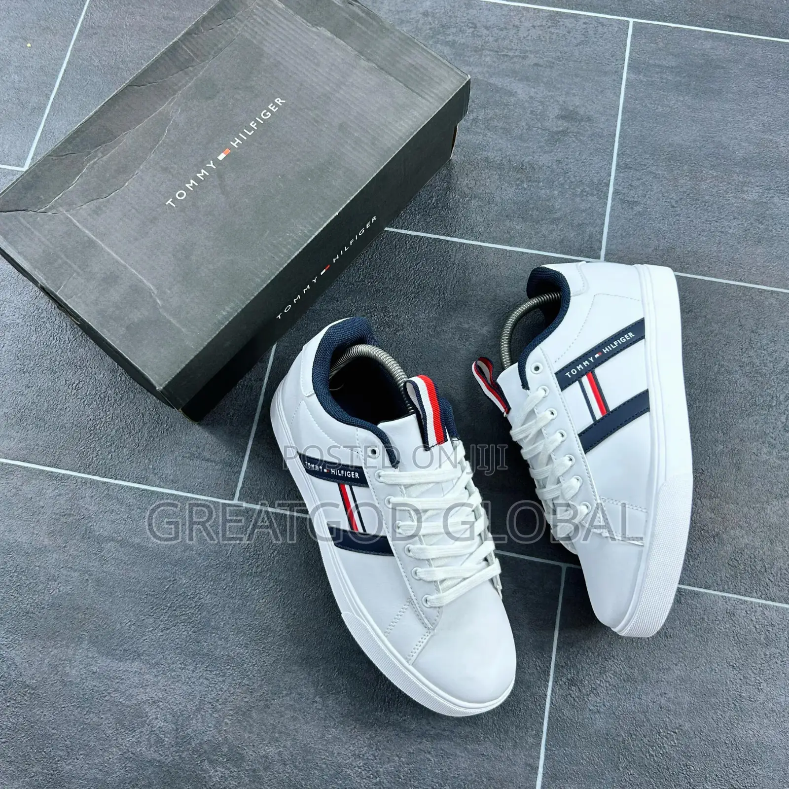 New Tommy Hilfiger Lace Up Vulc Snks”•*