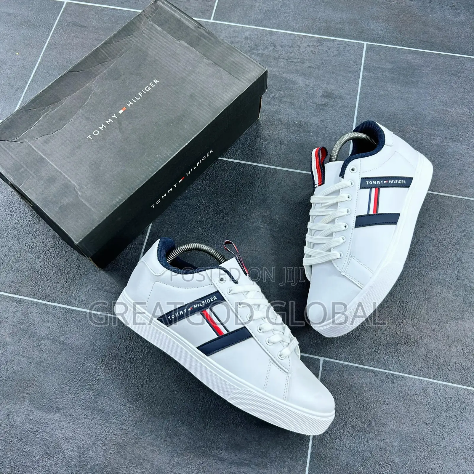 New Tommy Hilfiger Lace Up Vulc Snks”•*