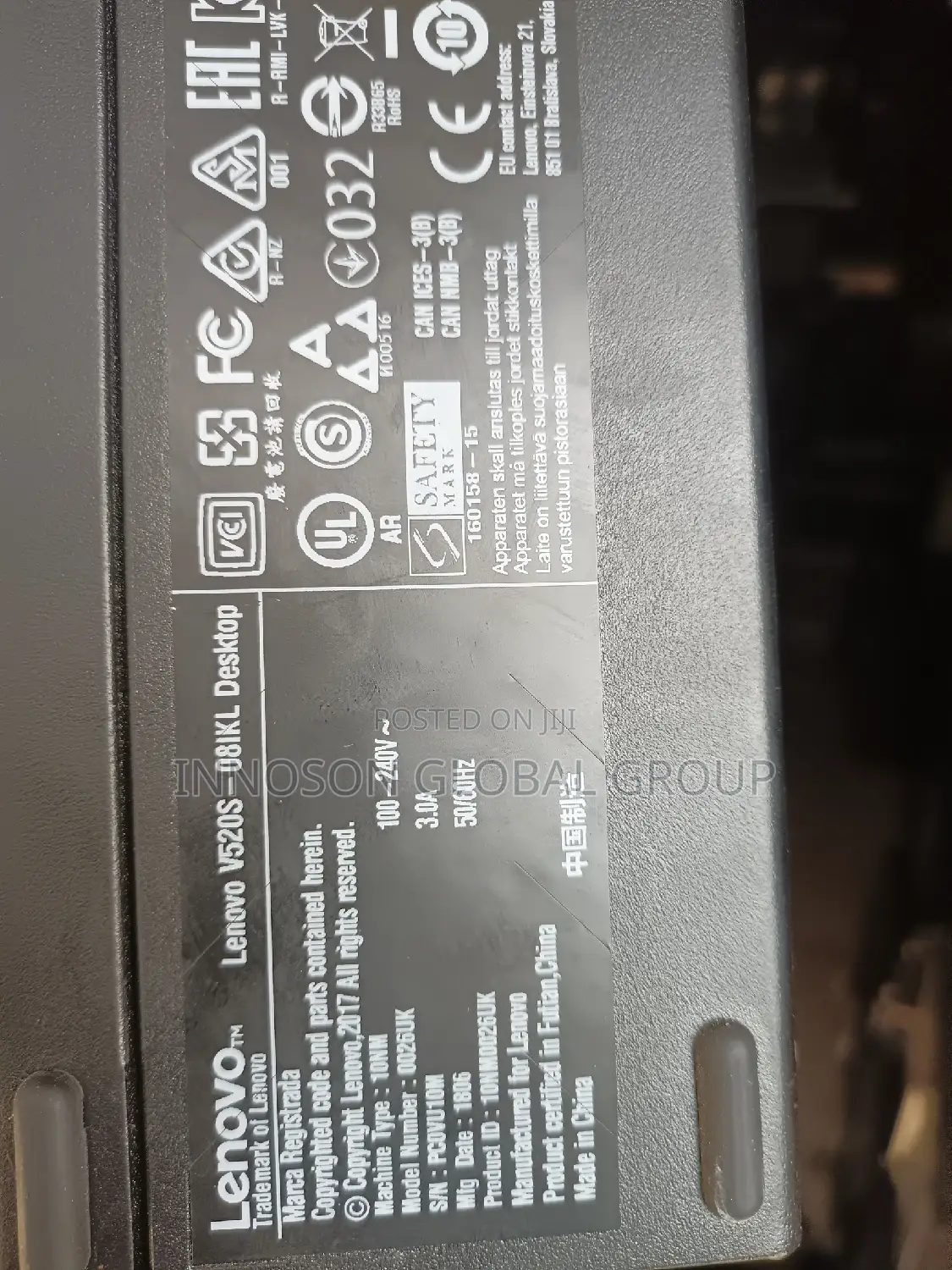Desktop Computer Lenovo V530 8GB Intel Core i5 HDD 500GB