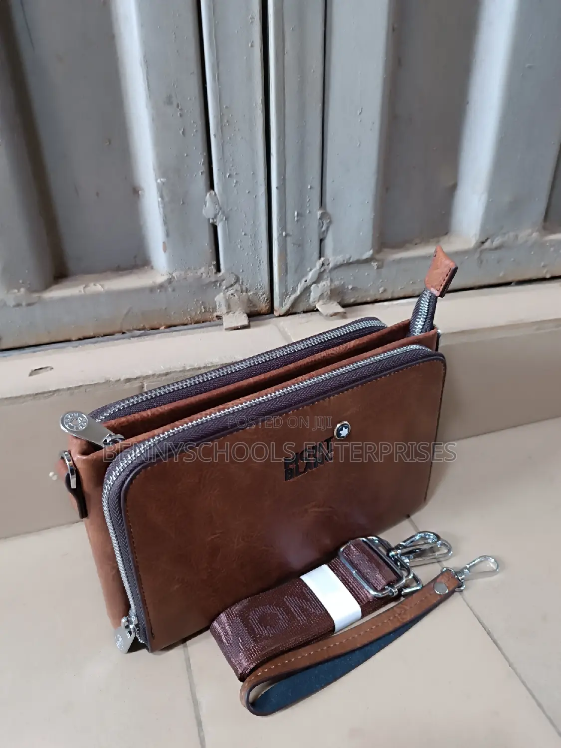 Mont Blanc Leather Purse and Side Bag