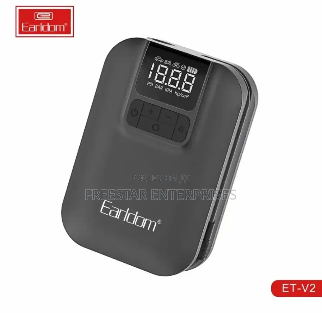Earldom Car Air Pump. Earldom Car Tire Inflator. Earldom V2
