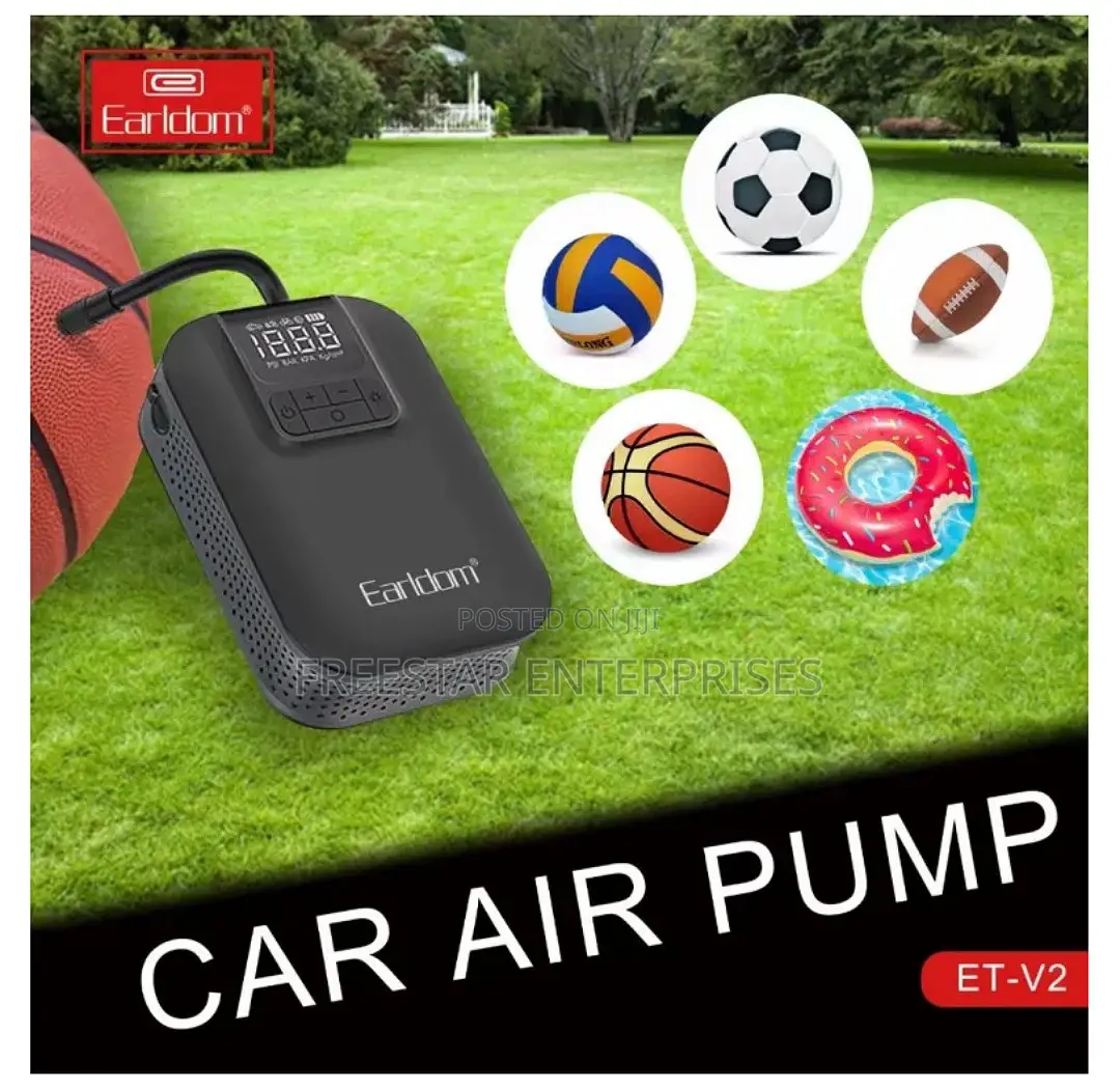 Earldom Car Air Pump. Earldom Car Tire Inflator. Earldom V2